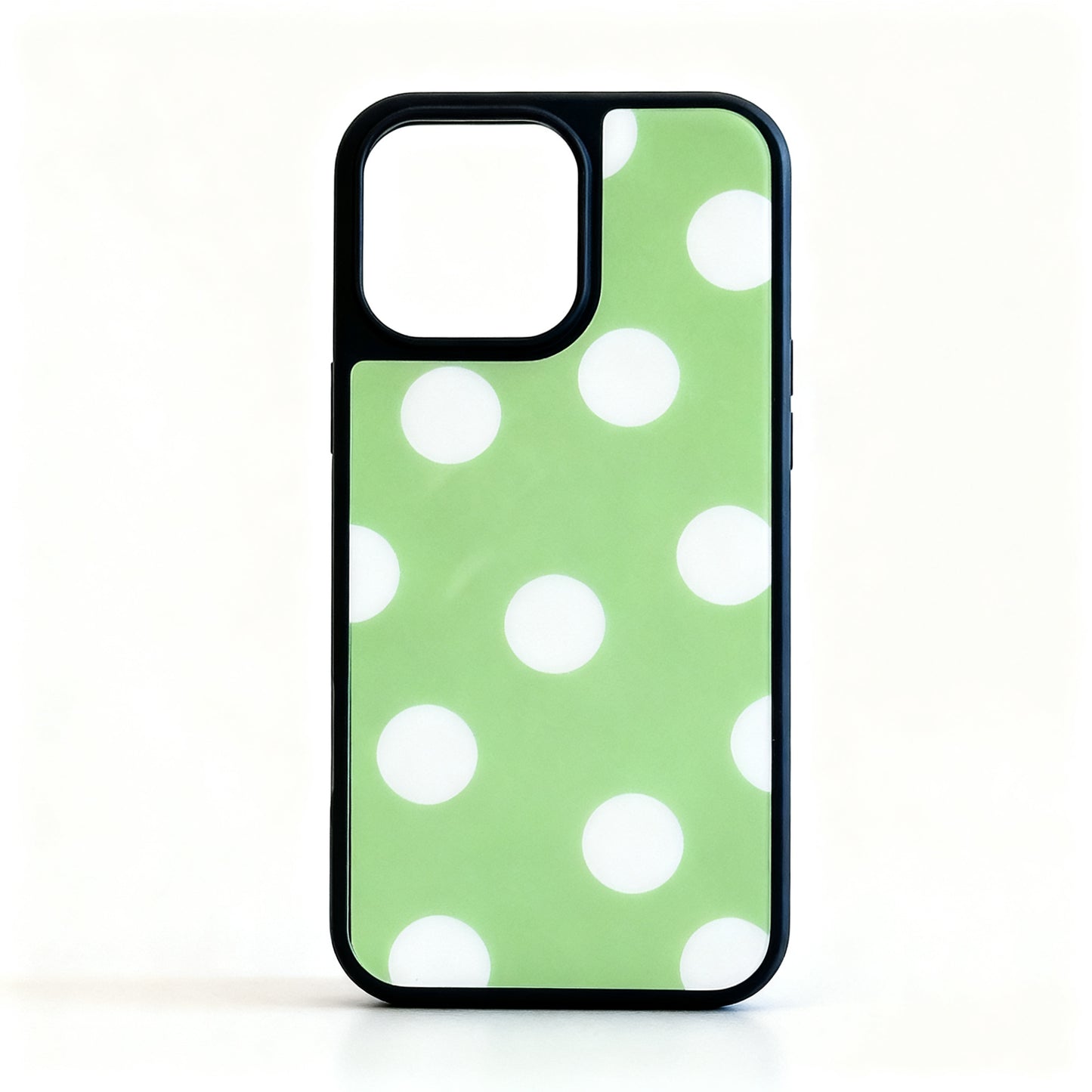 Minimalistic Dot Pattern Shockproof Phone Case for iPhone