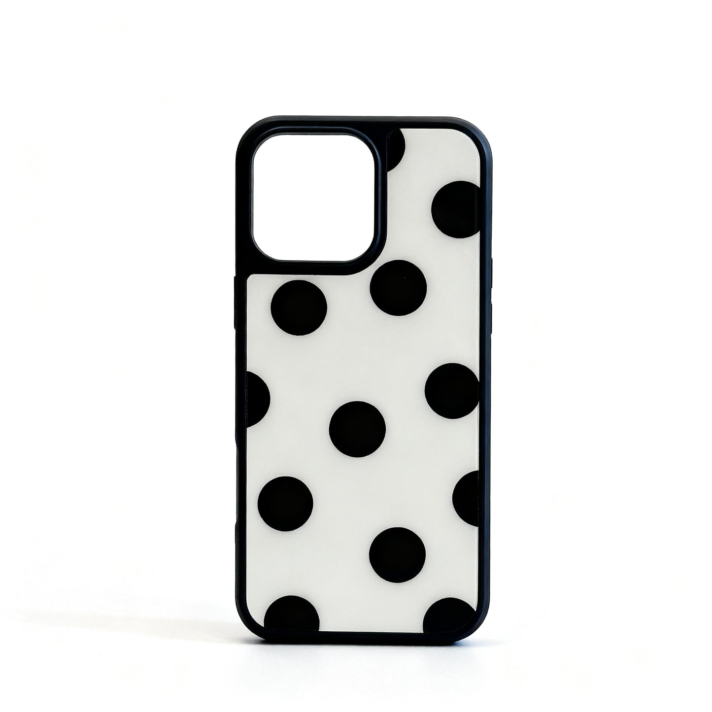 Minimalistic Dot Pattern Shockproof Phone Case for iPhone
