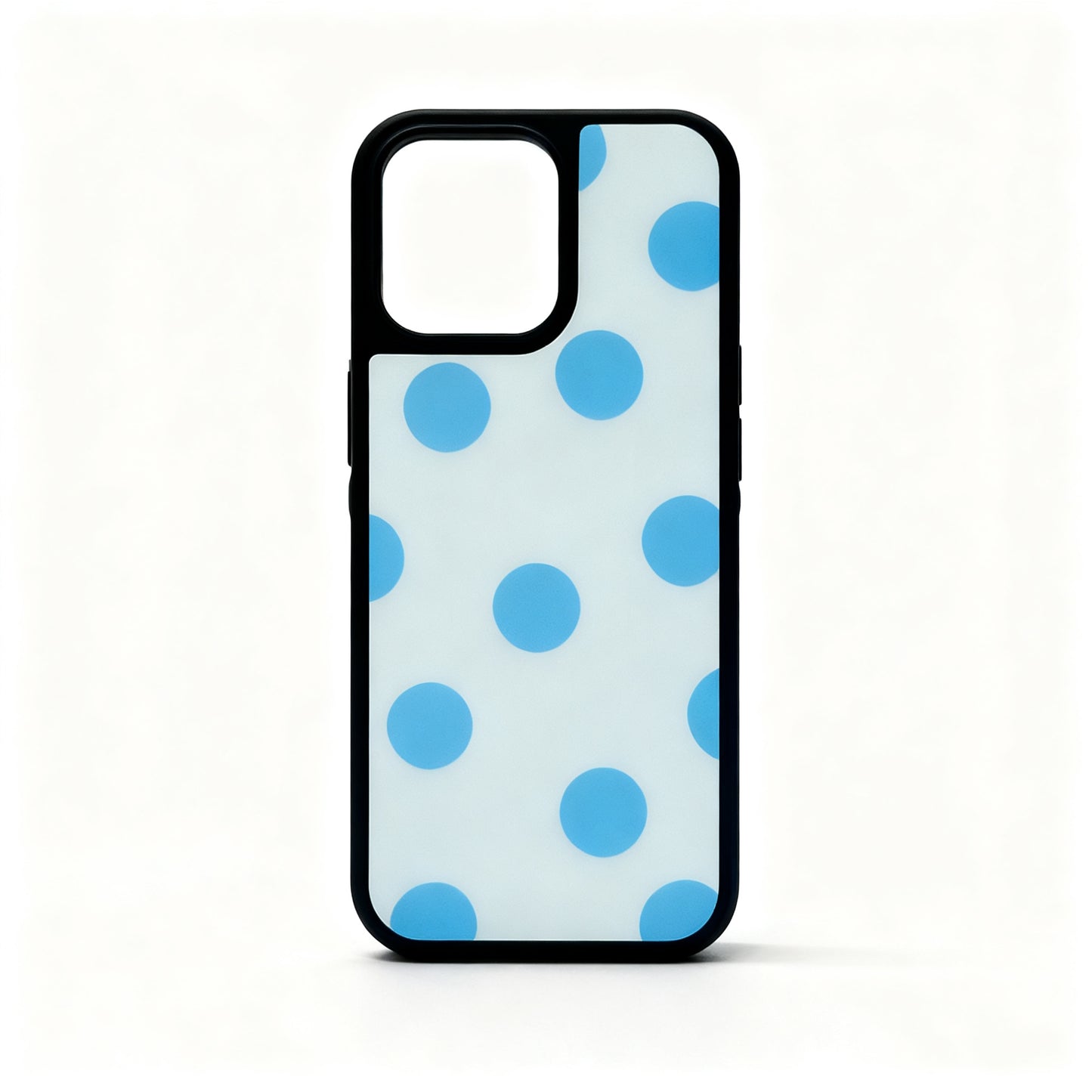 Minimalistic Dot Pattern Shockproof Phone Case for iPhone