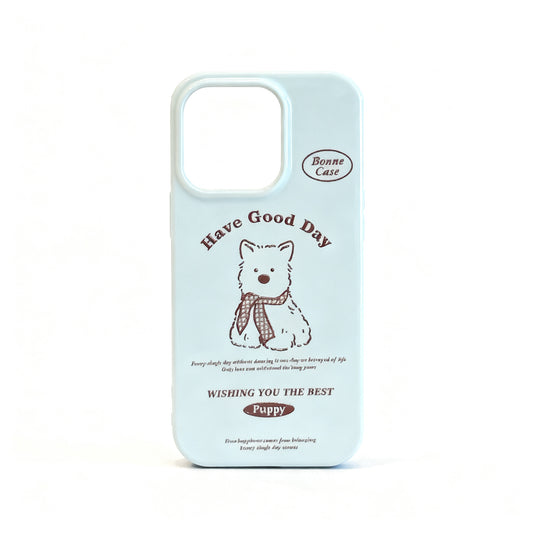 Vintage Style Highland Cow Soft Phone Case for iPhone