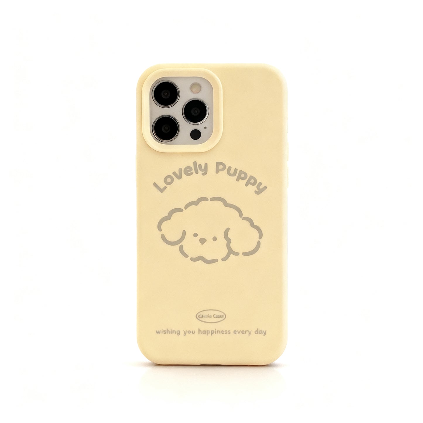 Cute Cartoon Dog Design Soft Phone Case for iPhone