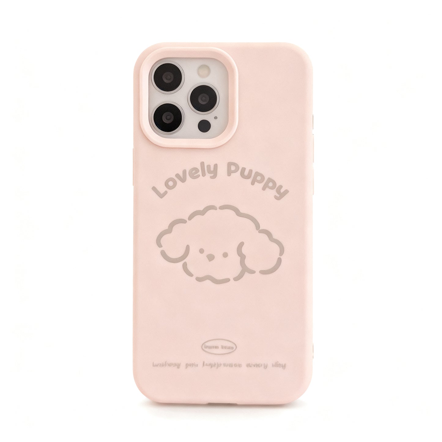 Cute Cartoon Dog Design Soft Phone Case for iPhone