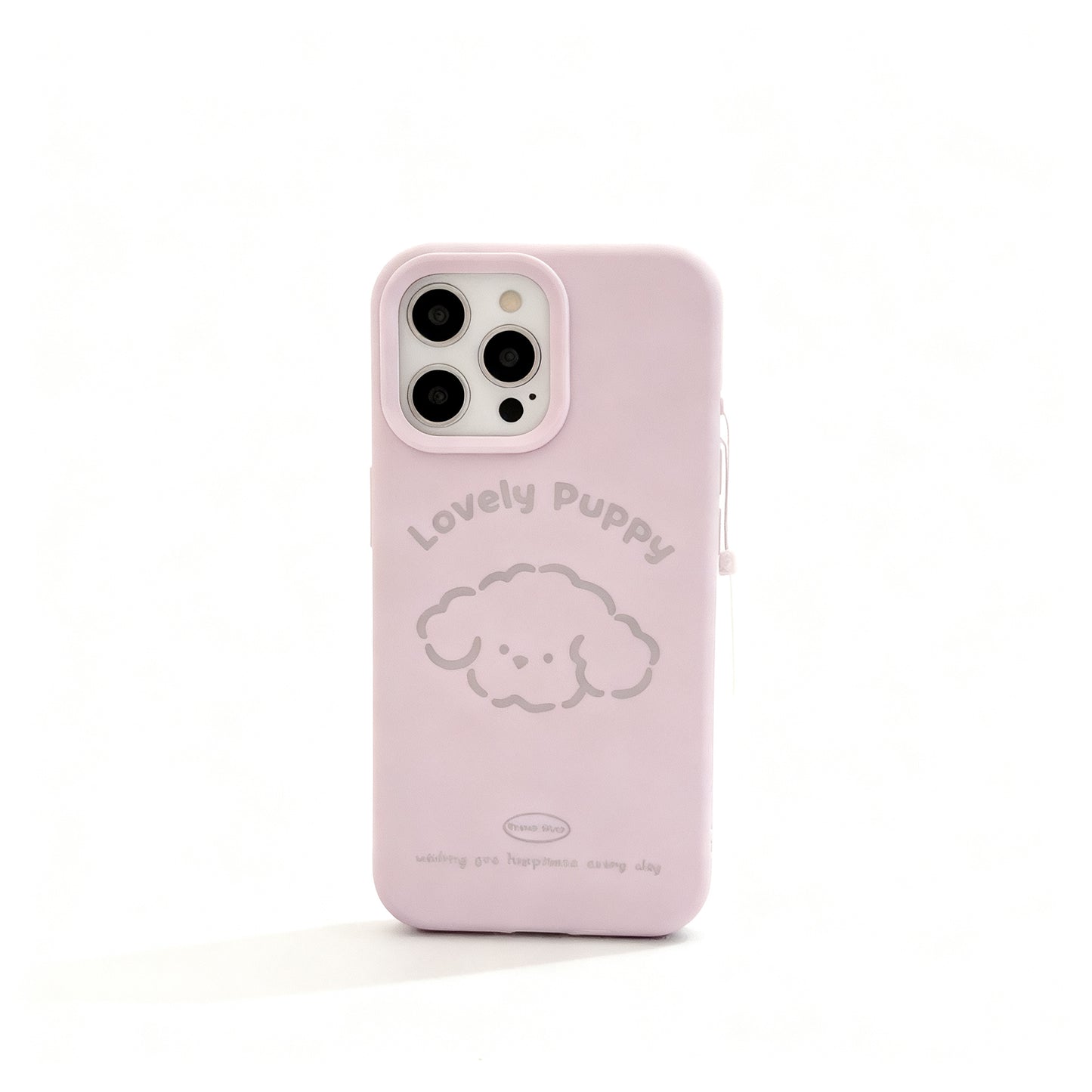 Cute Cartoon Dog Design Soft Phone Case for iPhone