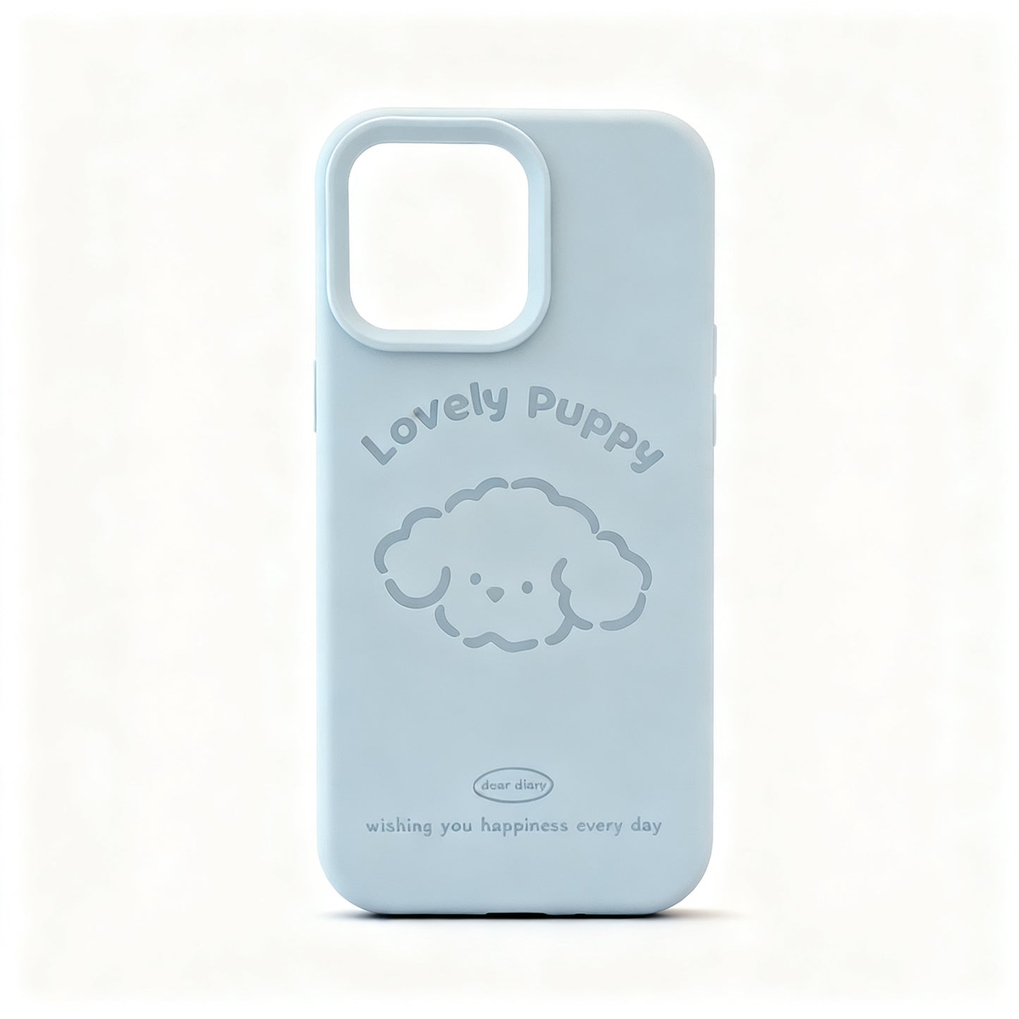 Cute Cartoon Dog Design Soft Phone Case for iPhone