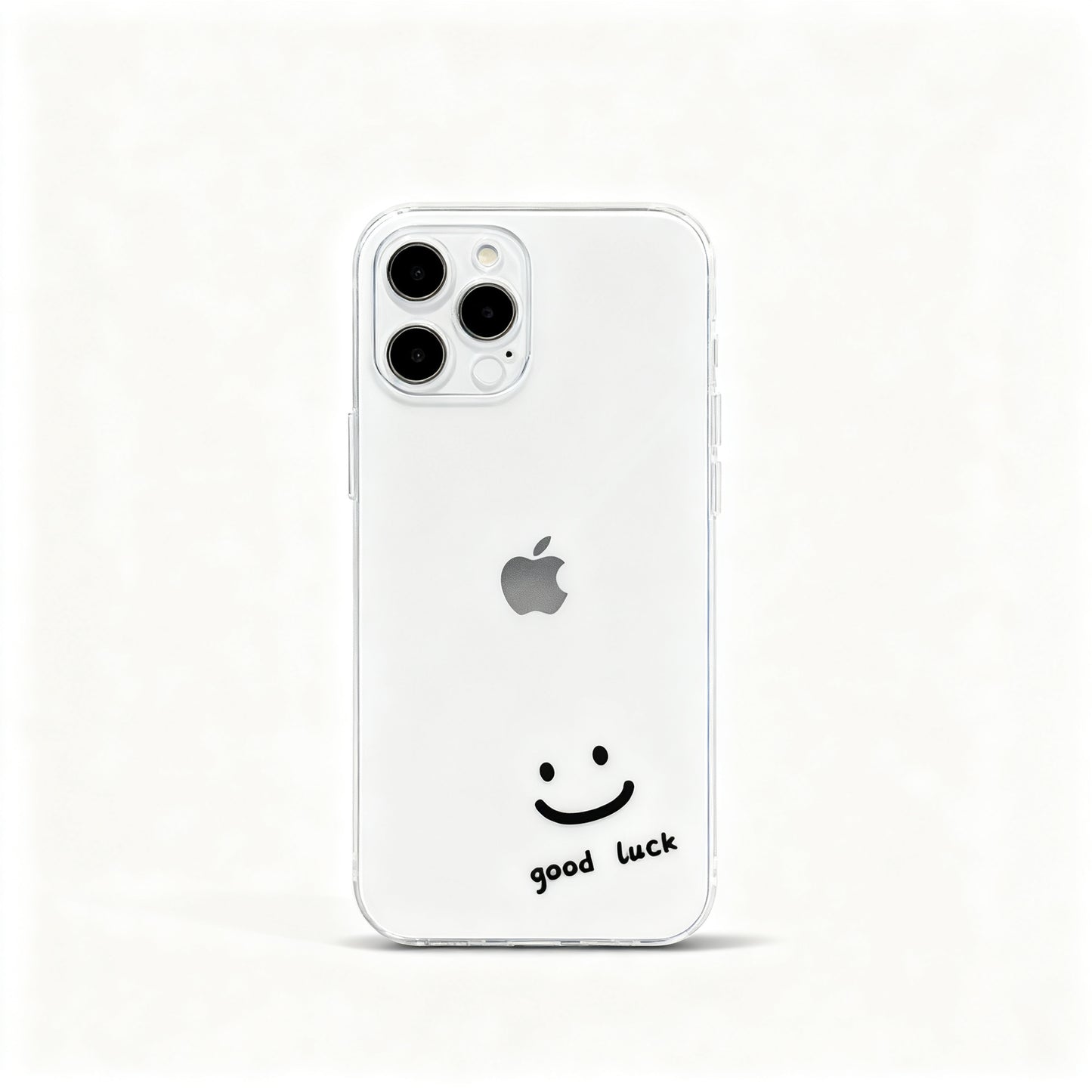 Cute Smiley Face Soft Phone Case for iPhone