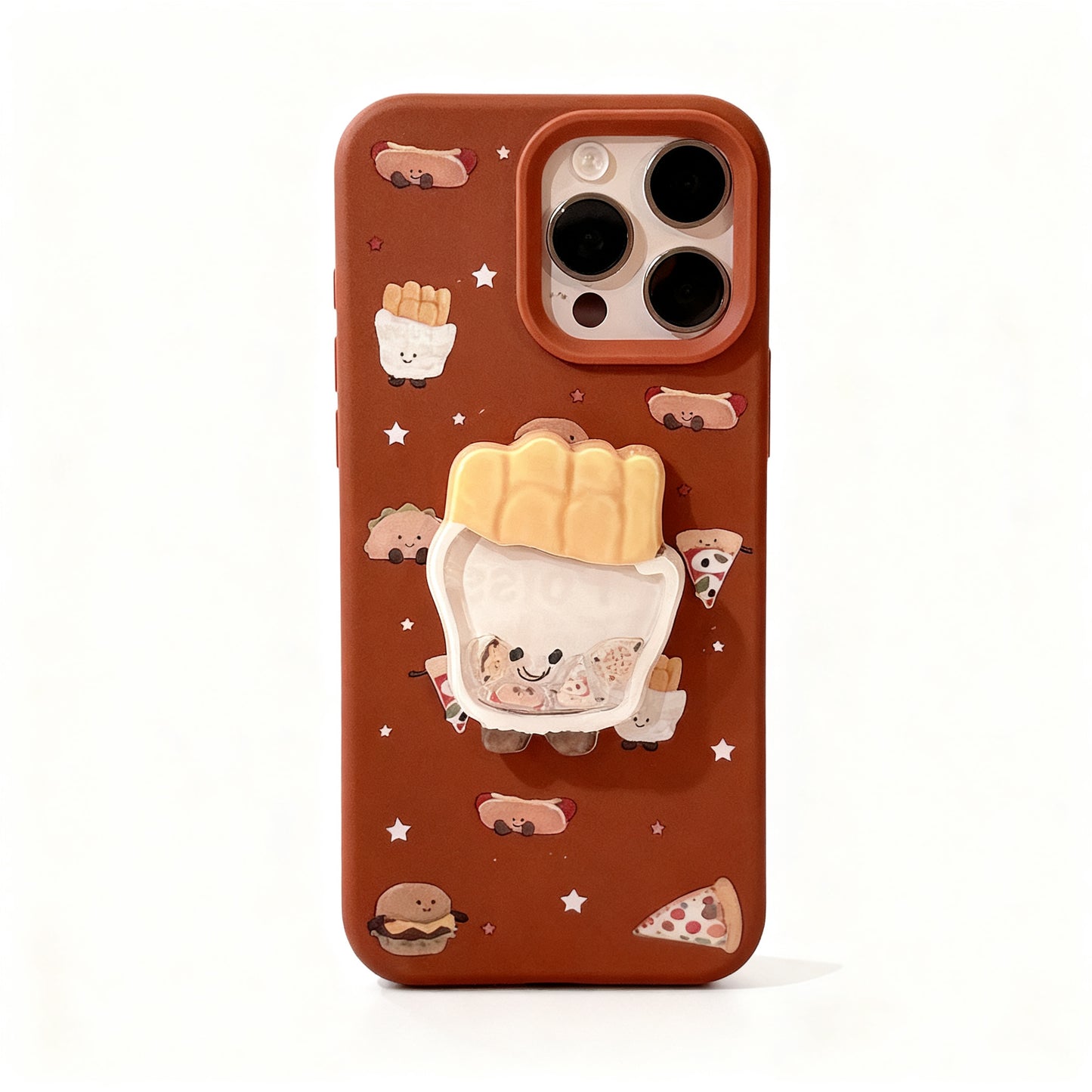 Cute Cartoon French Fries Soft Phone Case for iPhone