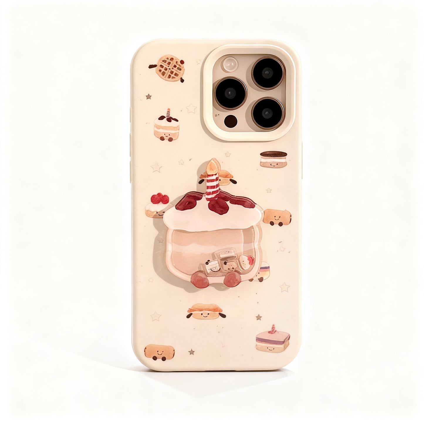 Cute Cartoon French Fries Soft Phone Case for iPhone