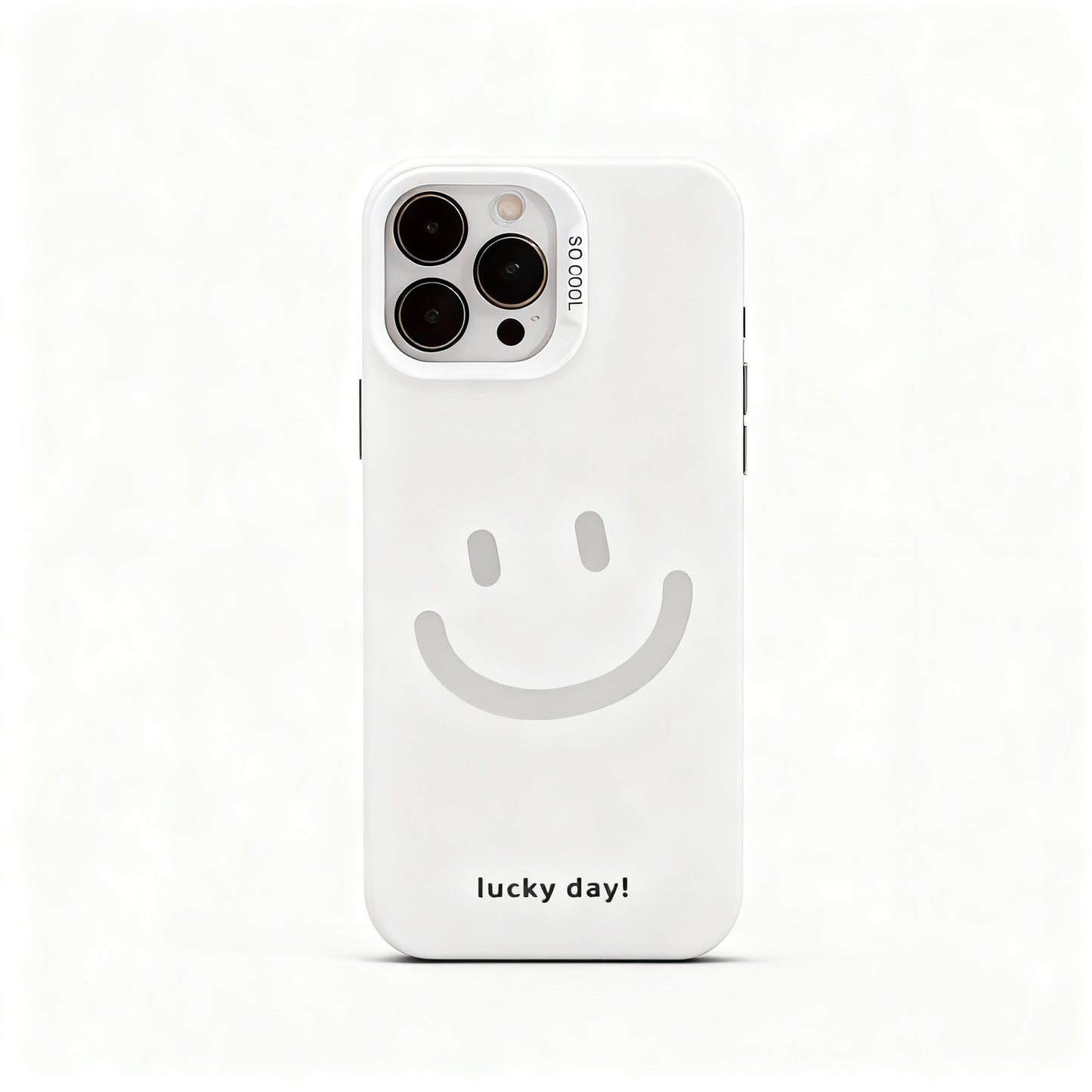 Korean Style Yellow Smiley Face Shockproof Phone Case for iPhone