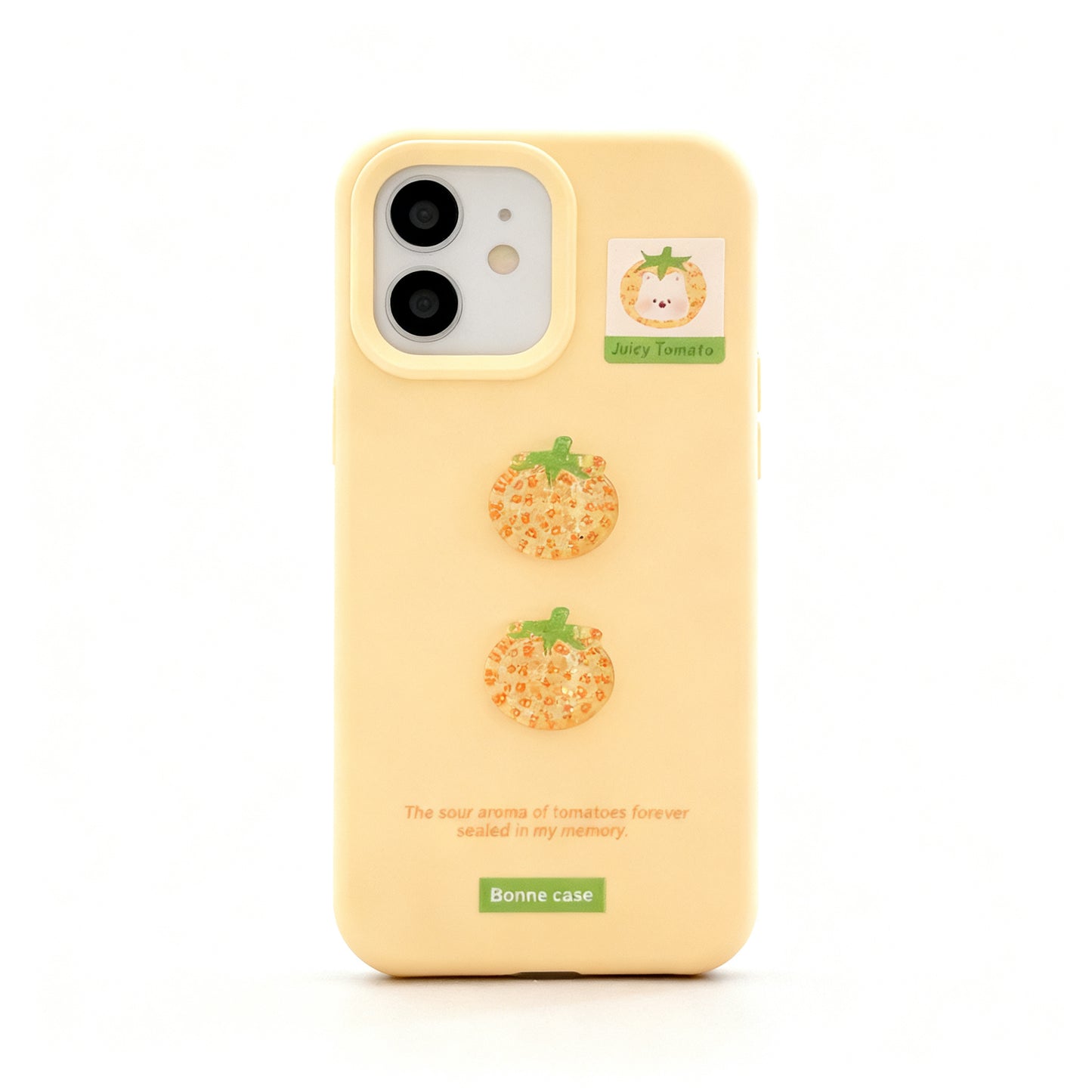 Red Tomato 3D Design Soft Phone Case for iPhone