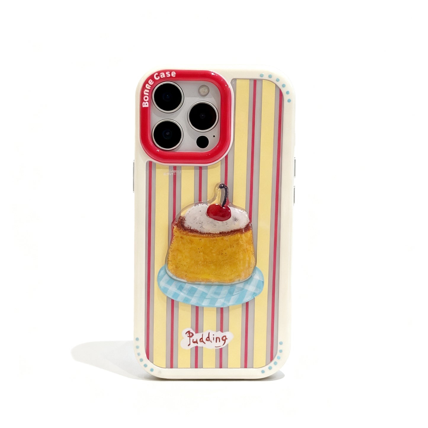 Cute 3D Dessert Cake Soft Phone Case for iPhone