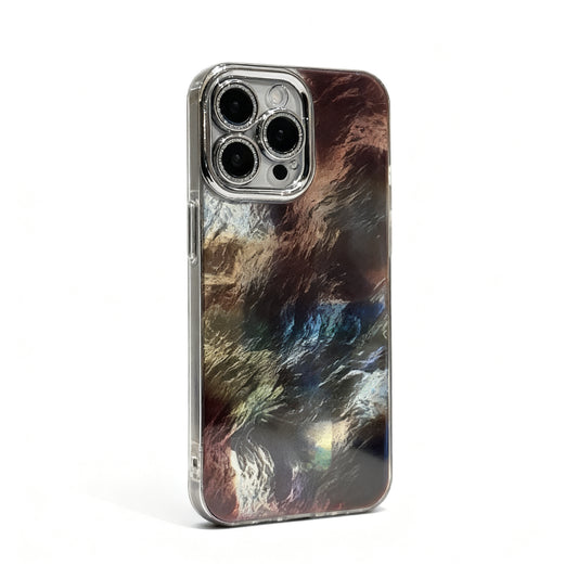 Vintage Color Gradient Plaid Phone Case for iPhone