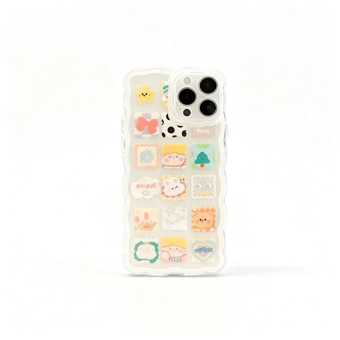 Cute Cartoon Clear Soft Phone Case for iPhone
