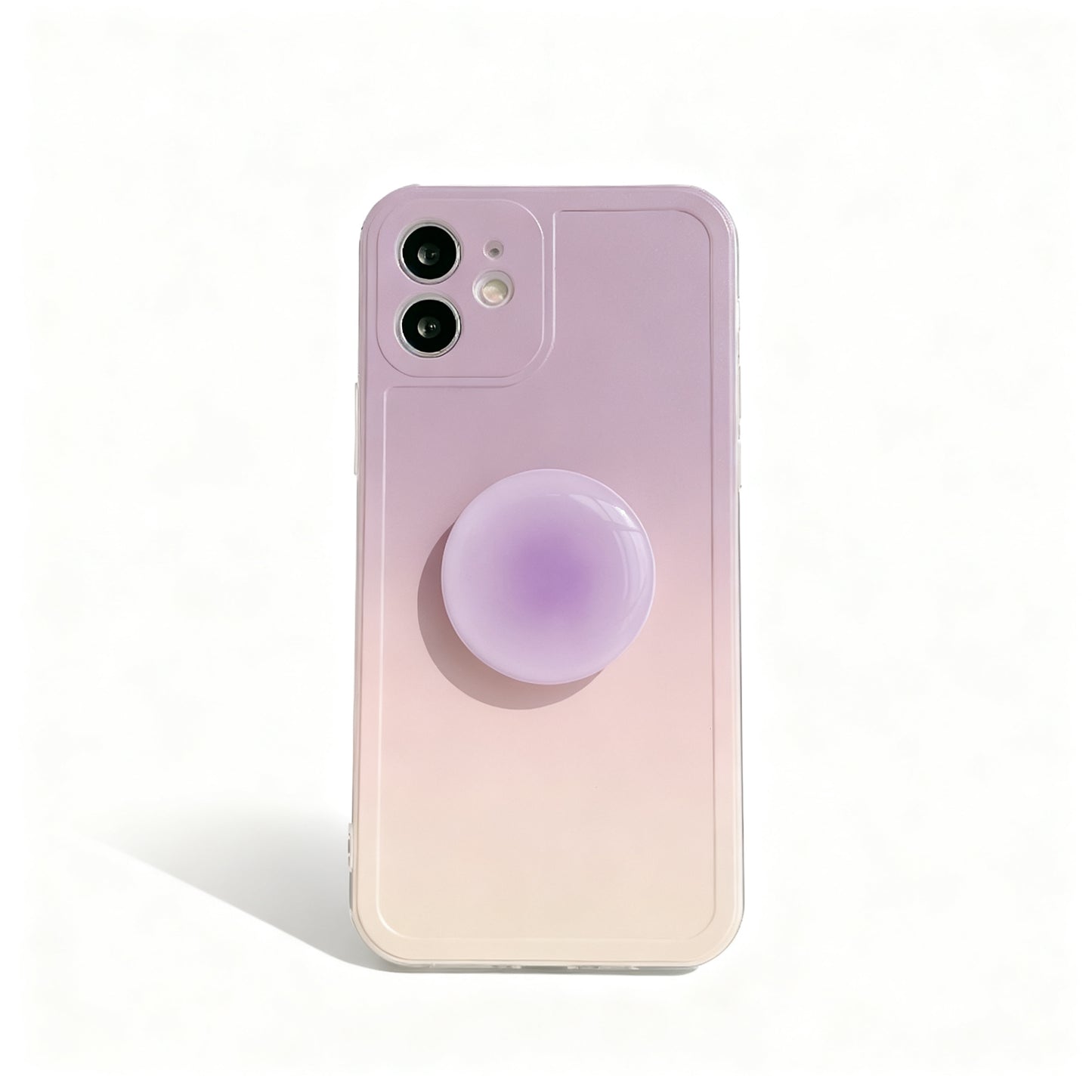 Korean Style Gradient Shockproof Phone Case for iPhone