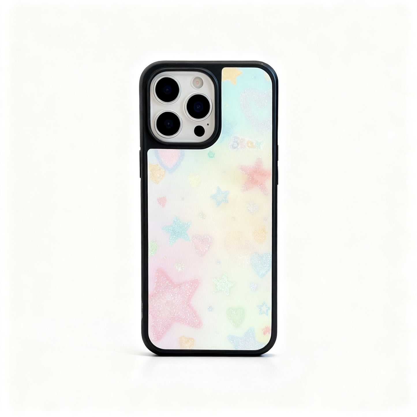 Dreamy Colorful Star Acrylic Phone Case for iPhone