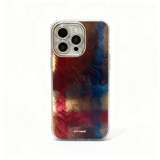 Pastel Plaid Soft Phone Case for iPhone