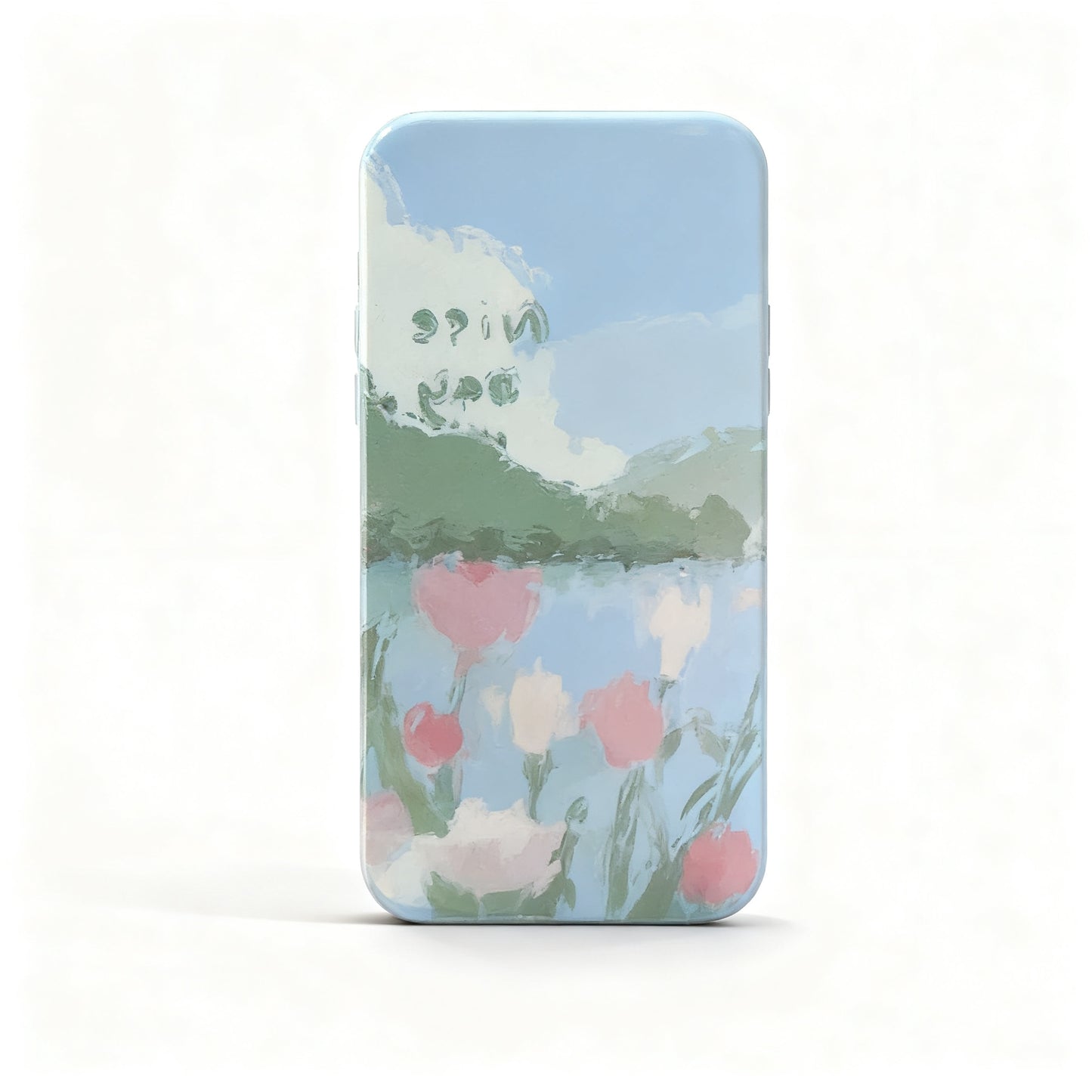 Fresh Vintage Floral Soft Phone Case for iPhone