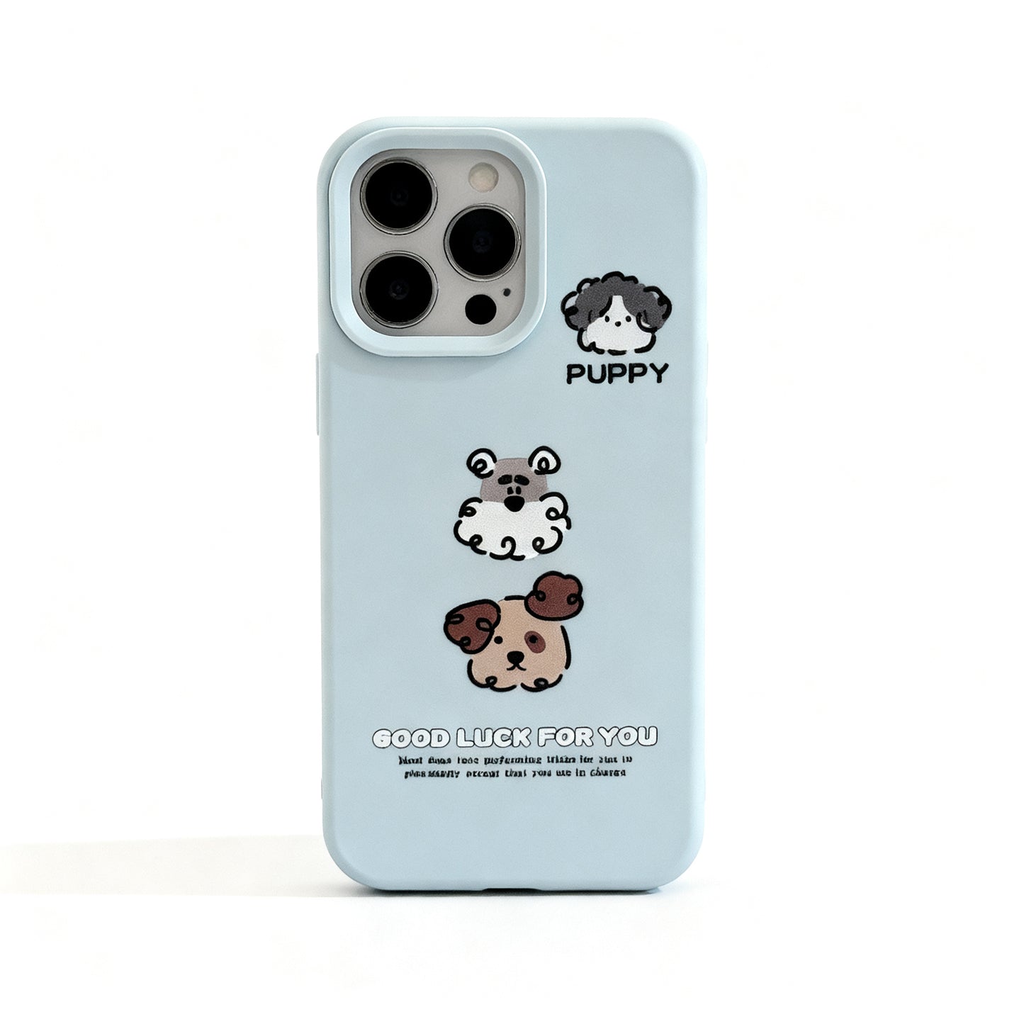 Cute Dog Print Soft Phone Case for iPhone