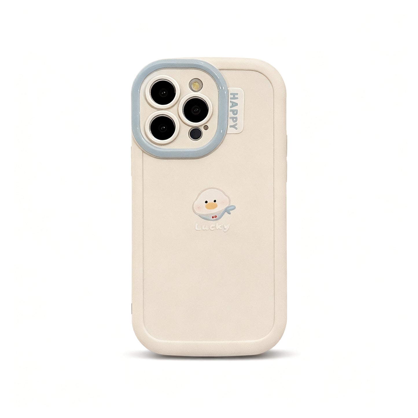 Cute Yellow Duck Soft Silicone Phone Case for iPhone