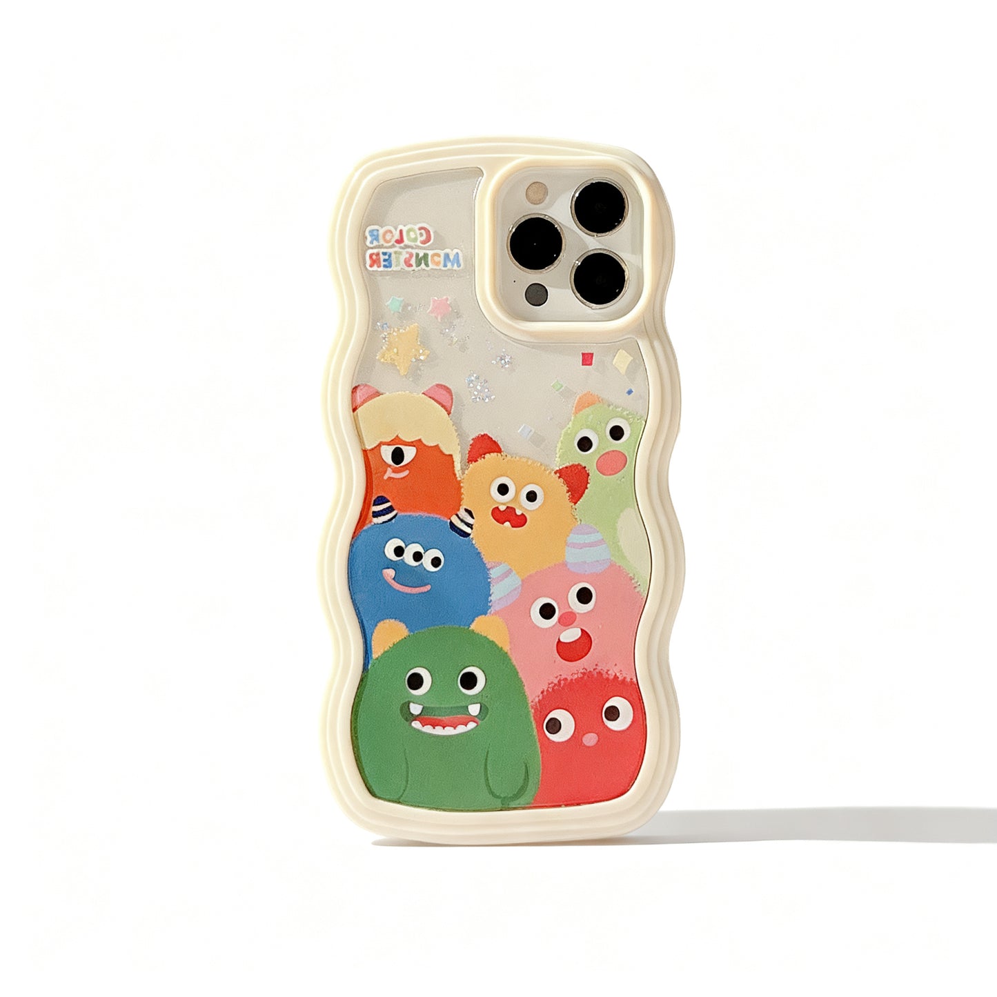 Cute Cartoon Monster Soft Phone Case for iPhone