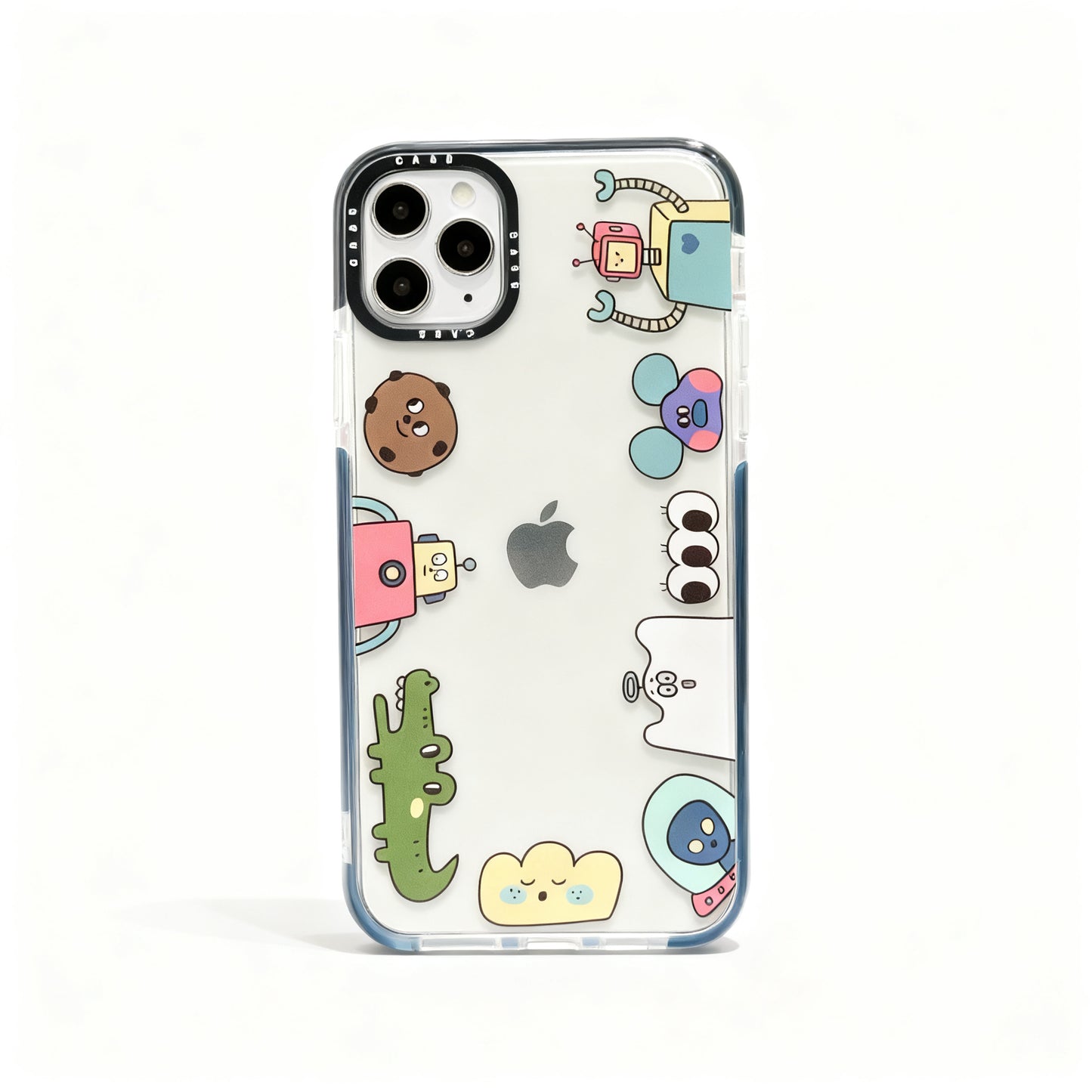Cute Monster Design Soft Phone Case for iPhone