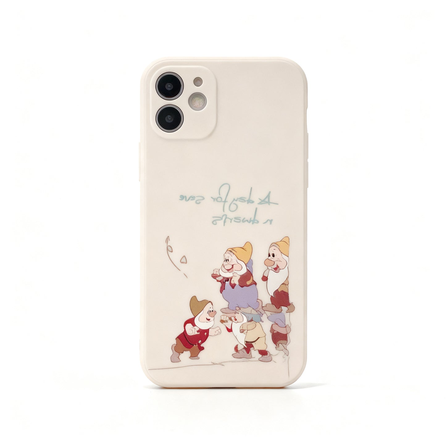 Cute Cream Bear Soft Phone Case for iPhone