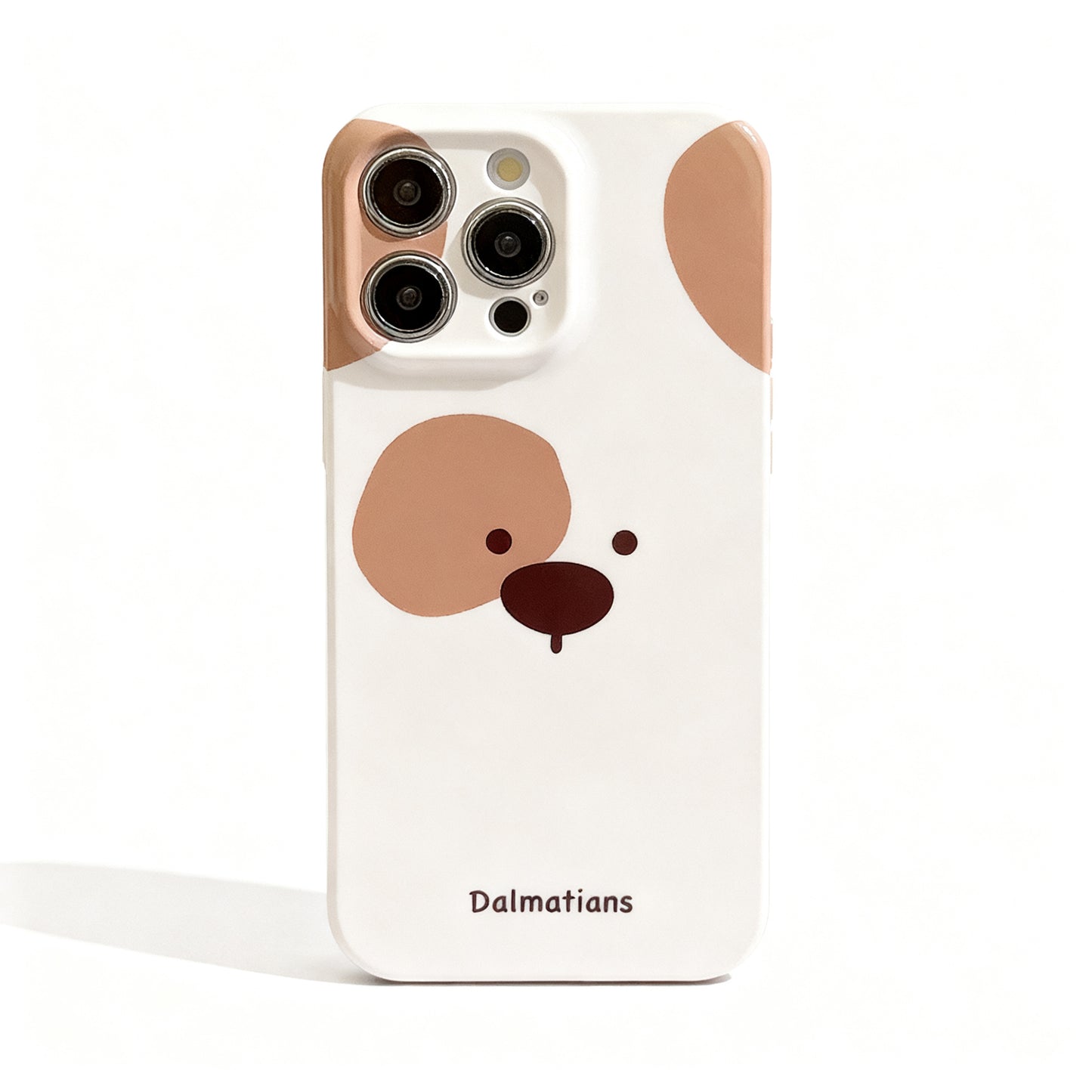 Cute Dog Graphic Soft Phone Case for iPhone