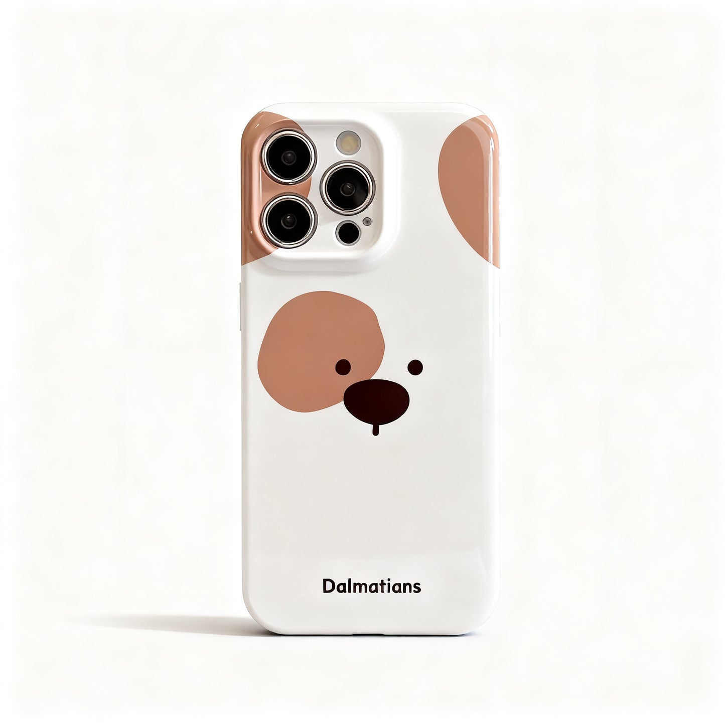 Cute Dog Graphic Soft Phone Case for iPhone