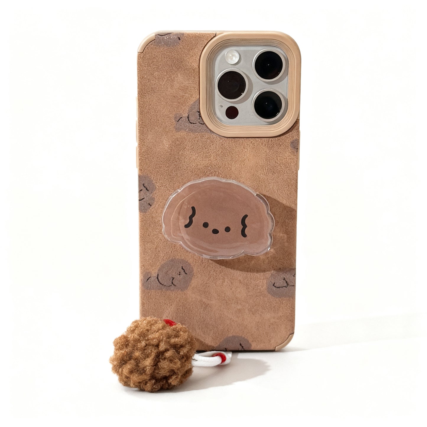 Brown Dog Vintage Stand Phone Case for iPhone