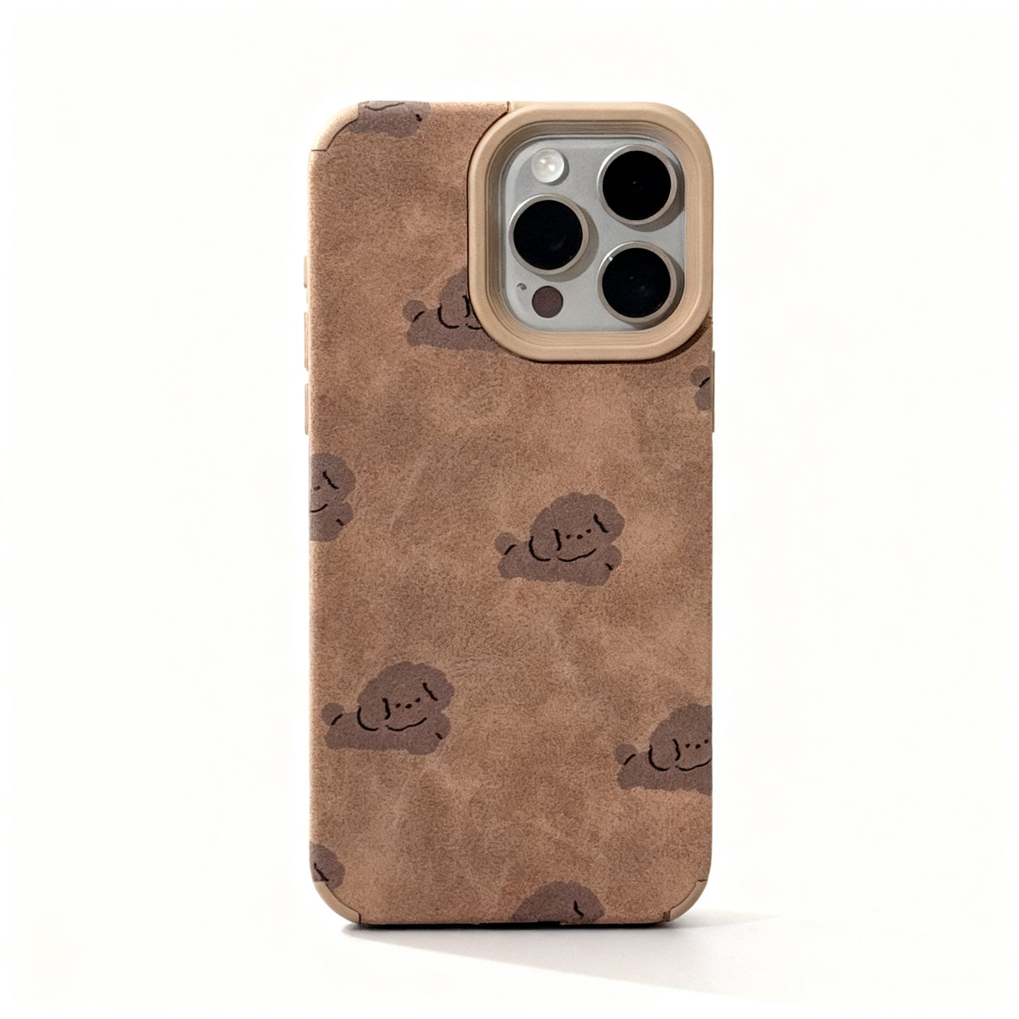 Brown Dog Vintage Stand Phone Case for iPhone