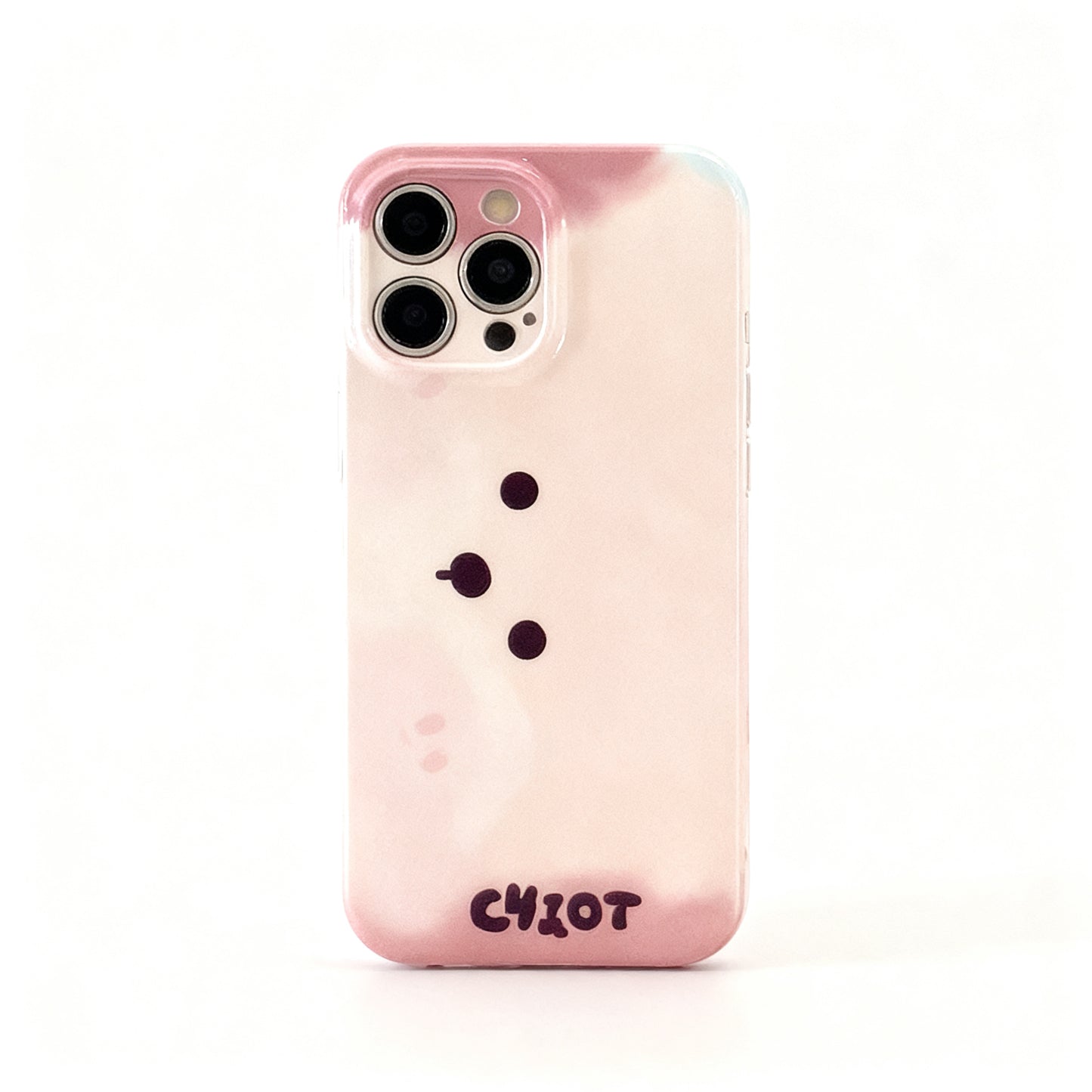 Cute Big-Eyed Dog Soft Phone Case for iPhone