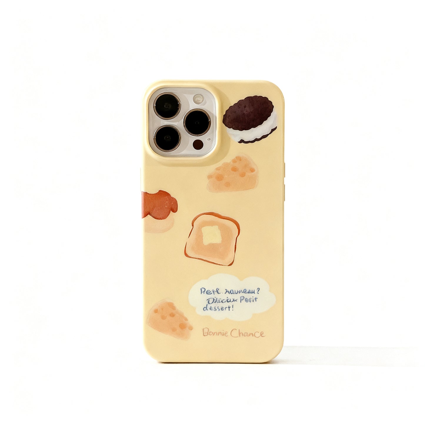 Korean Style Cheese Print Soft Phone Case for iPhone