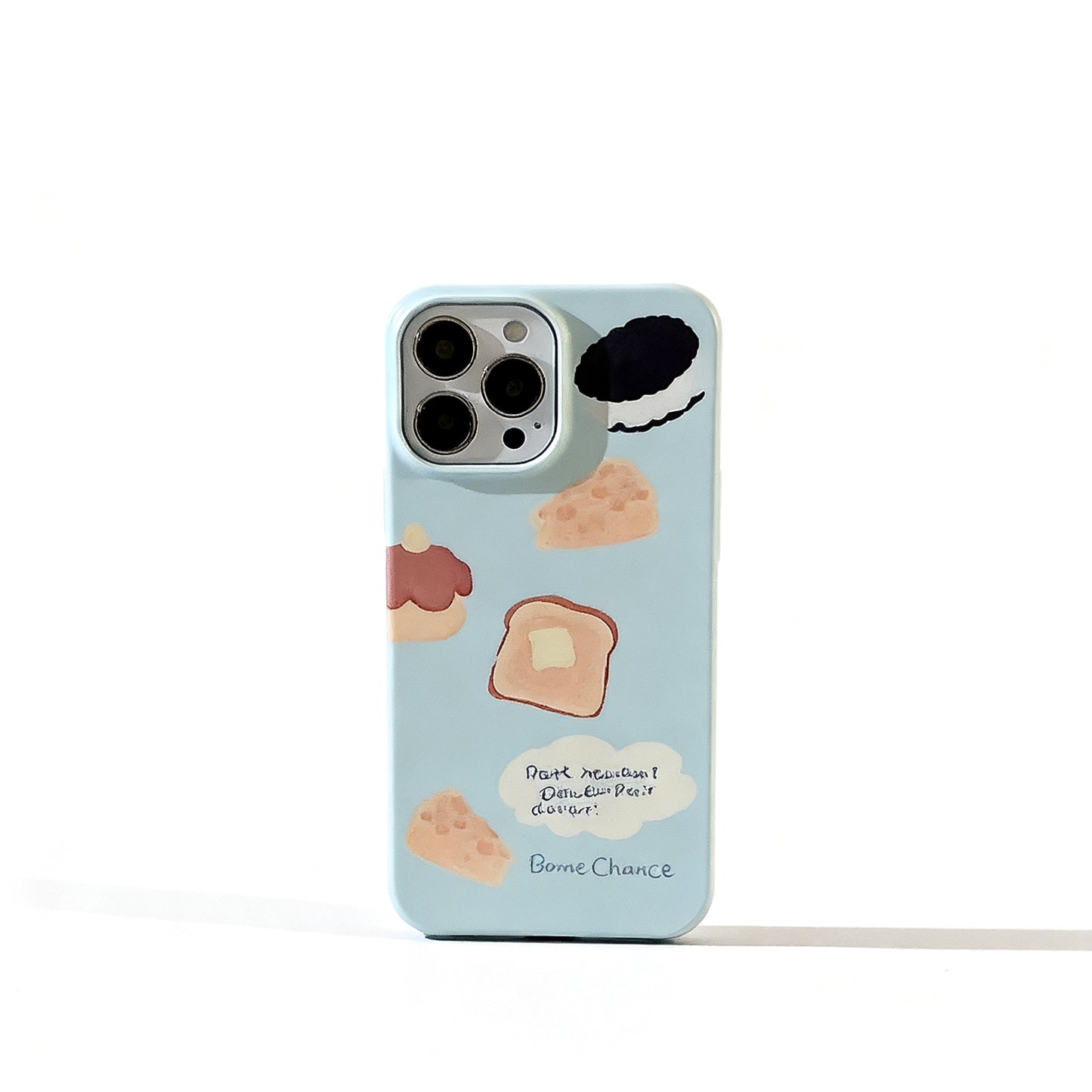 Korean Style Cheese Print Soft Phone Case for iPhone