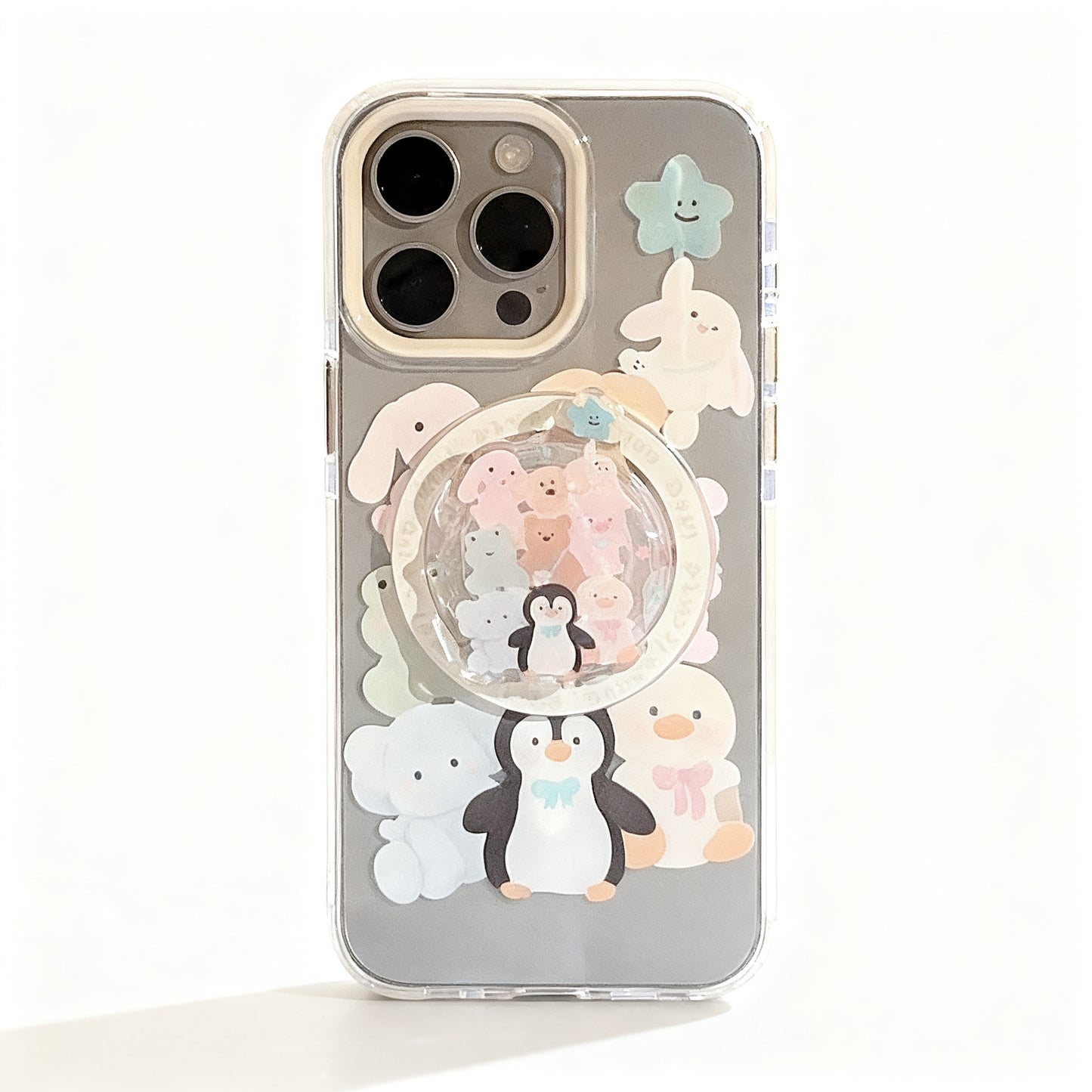 Cute Penguin Design Shockproof Phone Case for iPhone