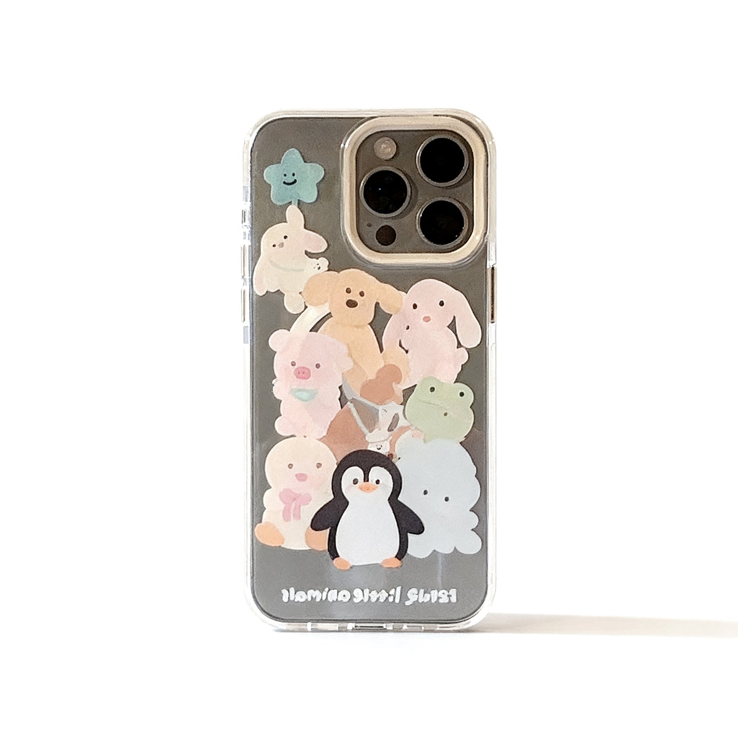 Cute Penguin Design Shockproof Phone Case for iPhone