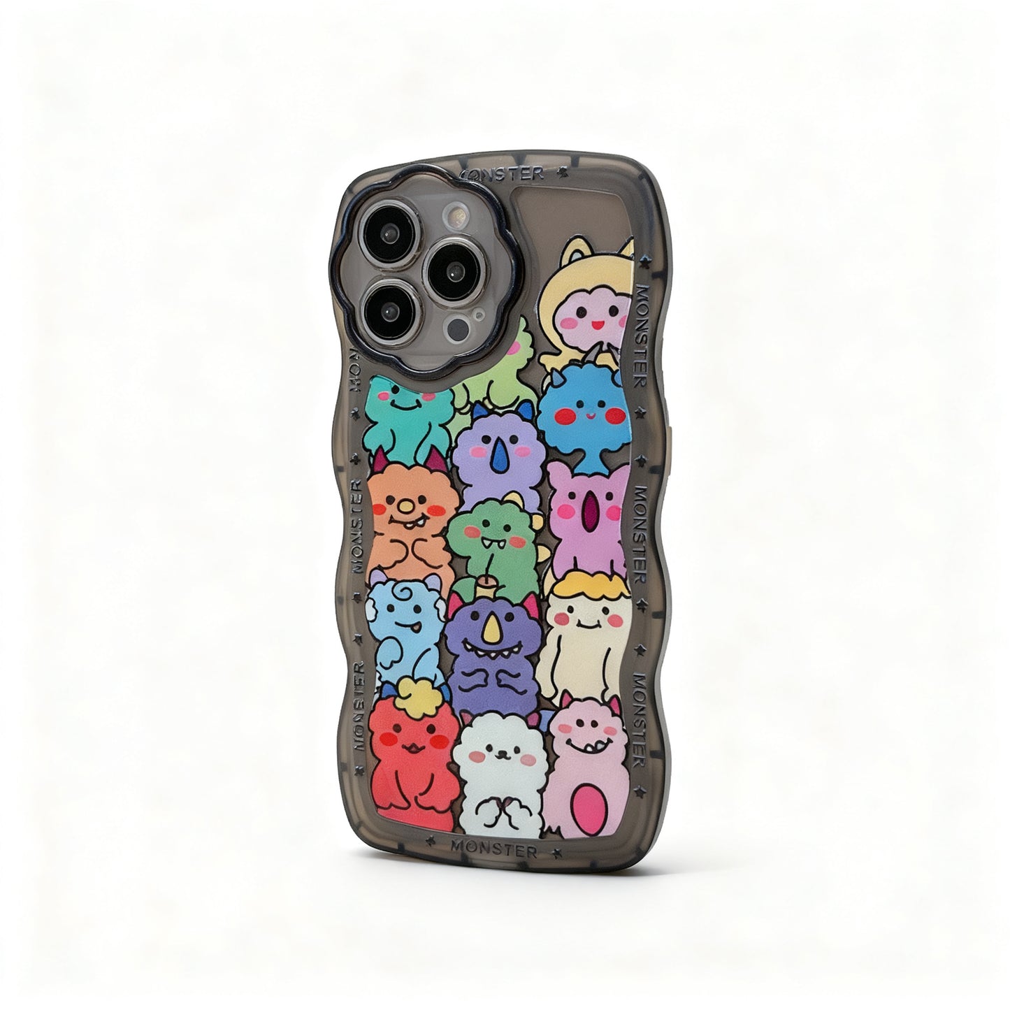 Cute Cartoon Animal Chain Phone Case for iPhone