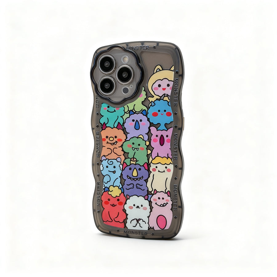 Cute Cartoon Animal Chain Phone Case for iPhone