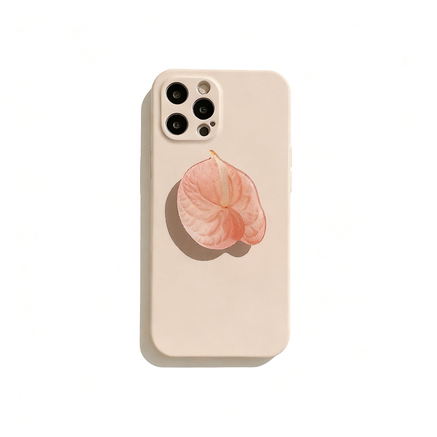 Cute Pink Shell Stand Phone Case for iPhone