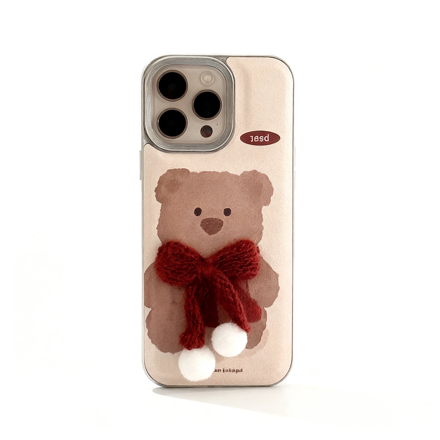 Cute Plush Animal Phone Case for iPhone