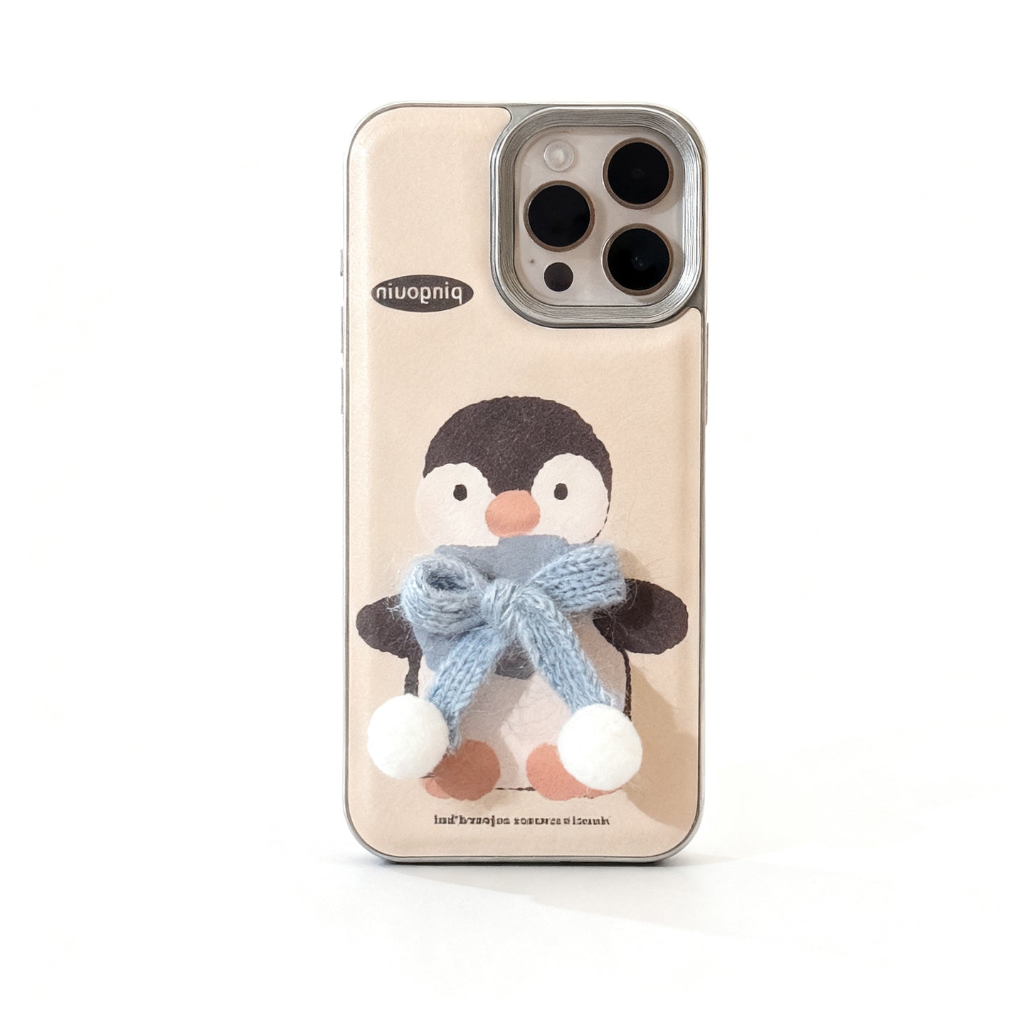 Cute Plush Animal Phone Case for iPhone