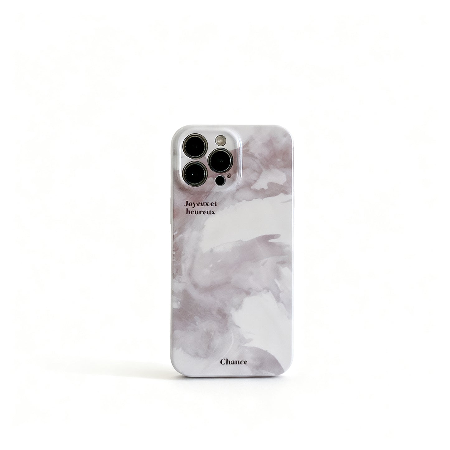 Elegant Marble Print Matte Phone Case for iPhone