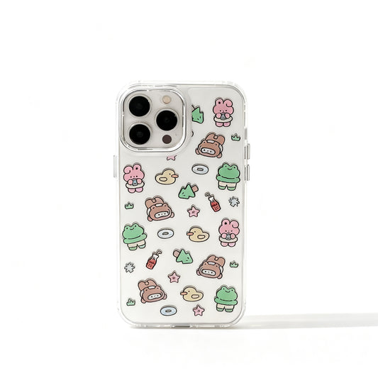 Cute Wind Design Glossy Phone Case for iPhone