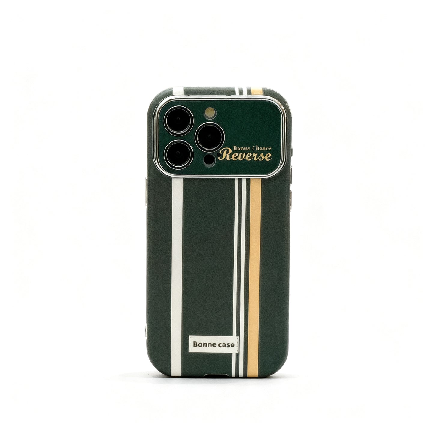 Vintage Stripe Cute Stand Phone Case for iPhone