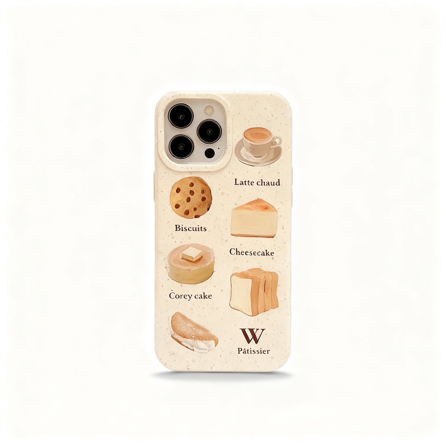 Vintage Wheat Straw Eco-Friendly Phone Case for iPhone