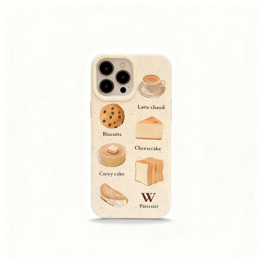 Vintage Wheat Straw Eco-Friendly Phone Case for iPhone