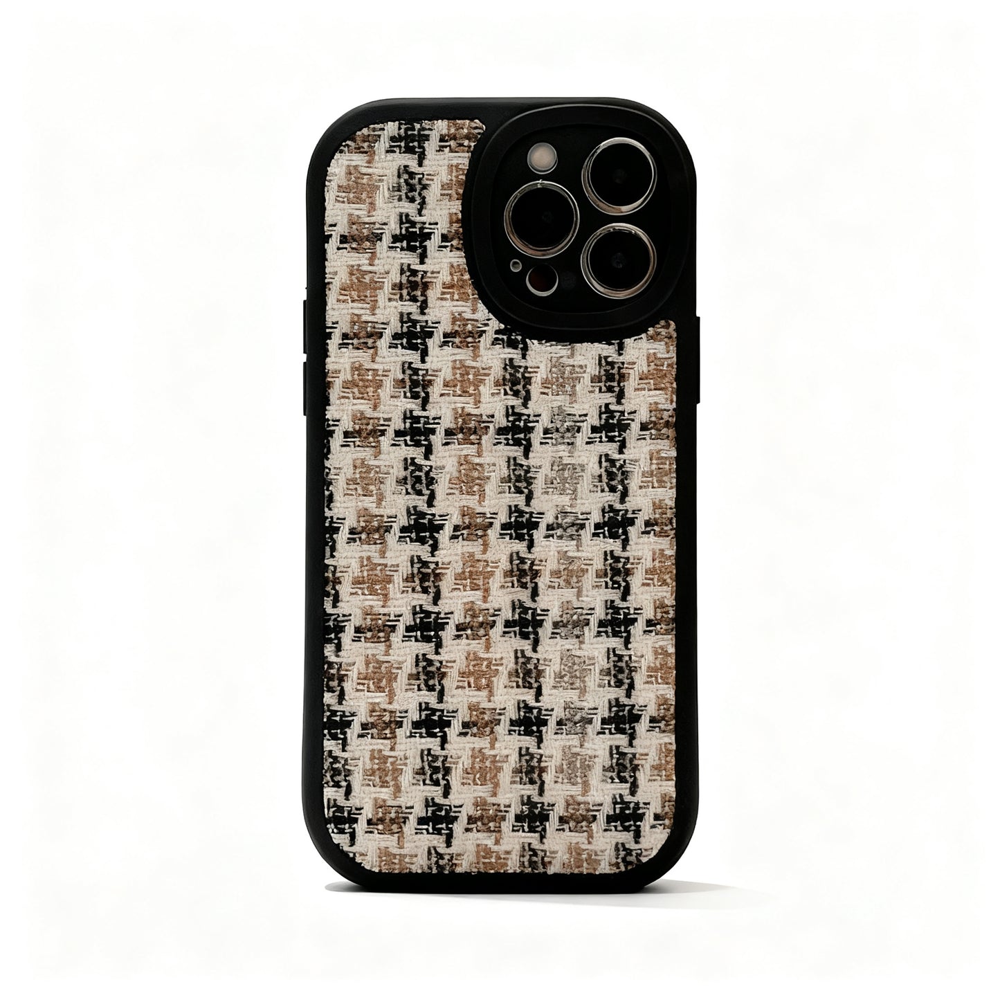 Vintage Houndstooth Knit Phone Case for iPhone