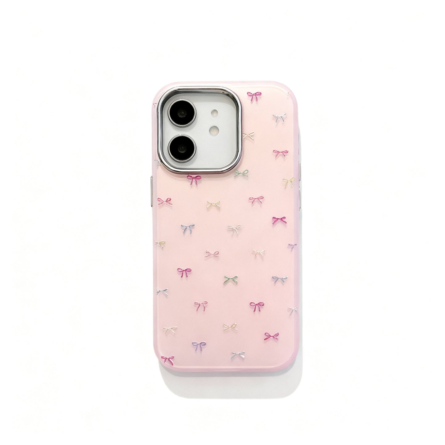 Cute Gold Butterfly Bow Shockproof Phone Case for iPhone