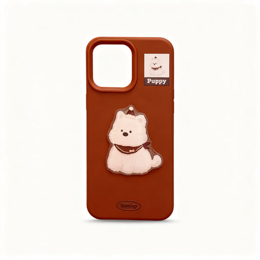 Cute Bear Soft Silicone Phone Case for iPhone
