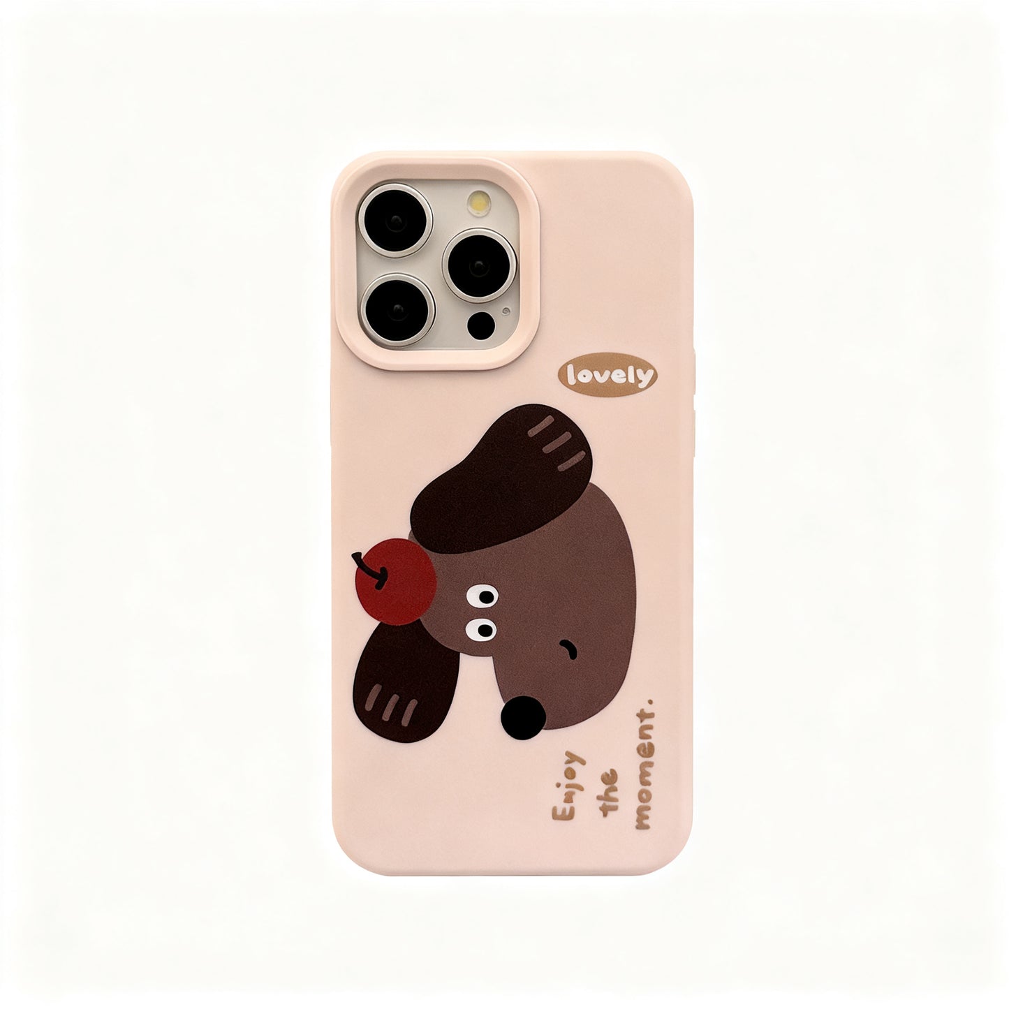 Cute Dog Pattern Soft Phone Case for iPhone