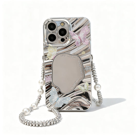 Colorful Butterfly Glossy Phone Case for iPhone