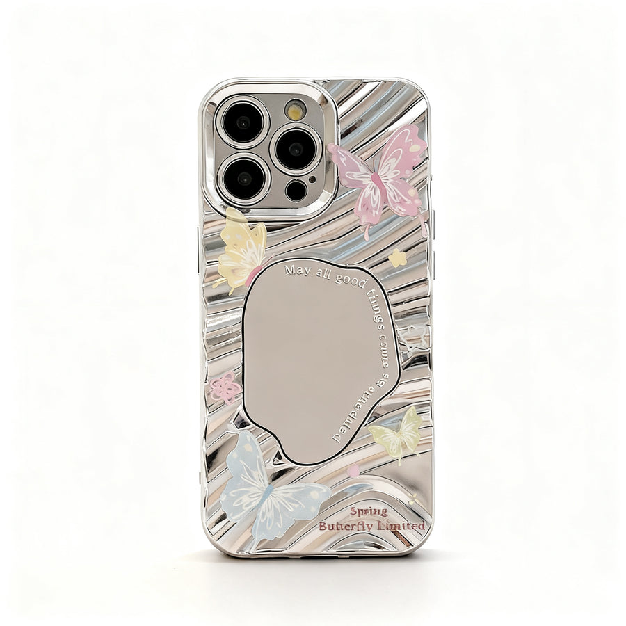 Colorful Butterfly Glossy Phone Case for iPhone